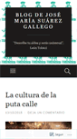 Mobile Screenshot of josemariasuarezgallego.com